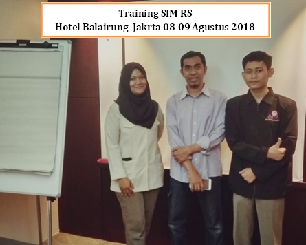 Training Sistem Informasi Manajemen Rumah Sakit 