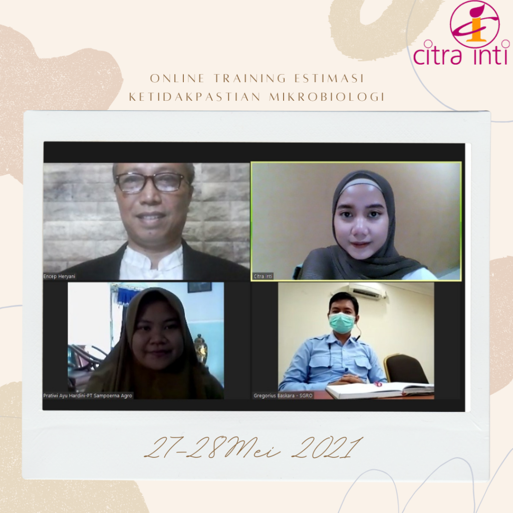 Training Estimasi Ketidakpastian Pengukuran Uji Mikrobiologi