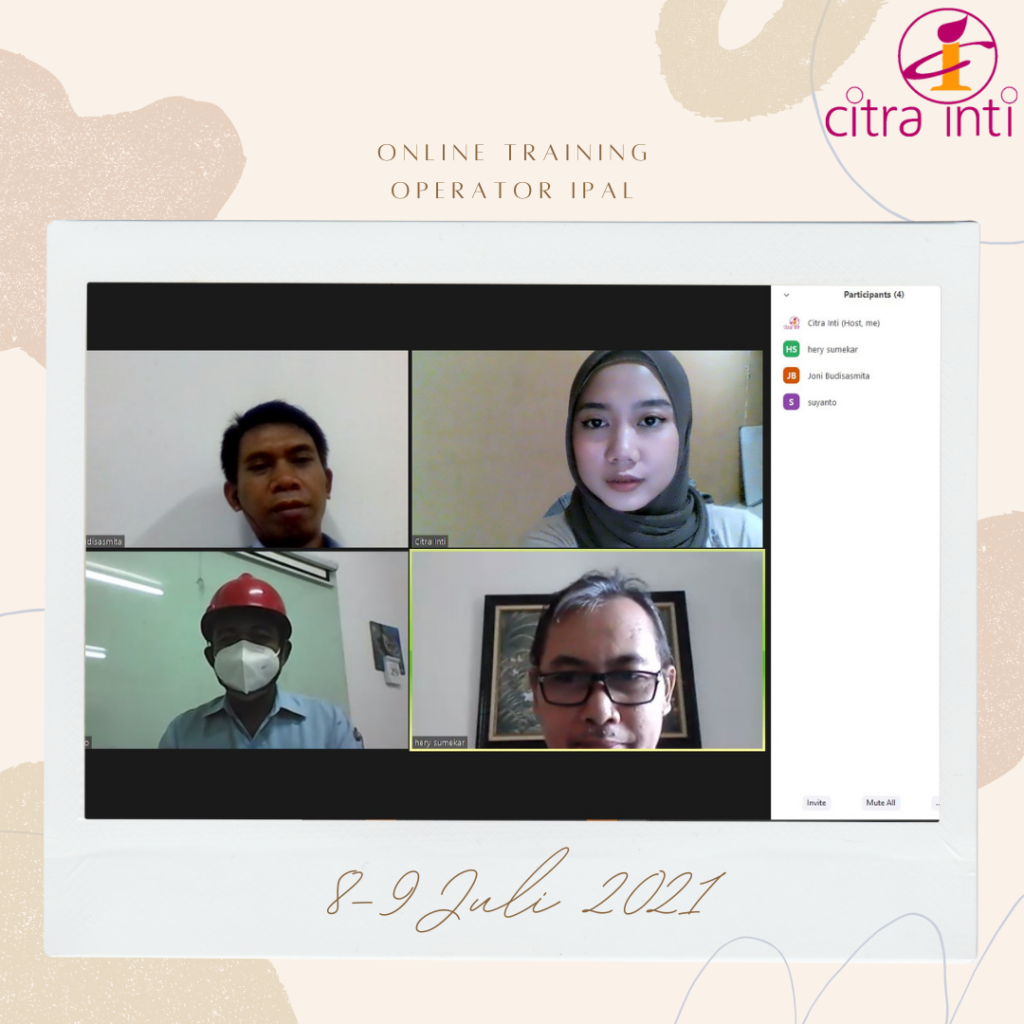 Training Operator Instalasi Pengolahan Air Limbah (IPAL)