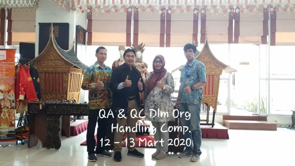 Training QA/QC dalam Organisasi